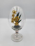 Œuf Fabergé - Cristal, Émail, Plaqué or