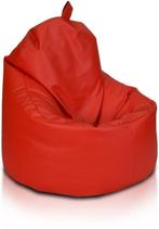 Zitzak fauteuil rood - zitkussen relaxkussen - gevuld - k..., Huis en Inrichting, Zitzakken, Ophalen of Verzenden, Nieuw