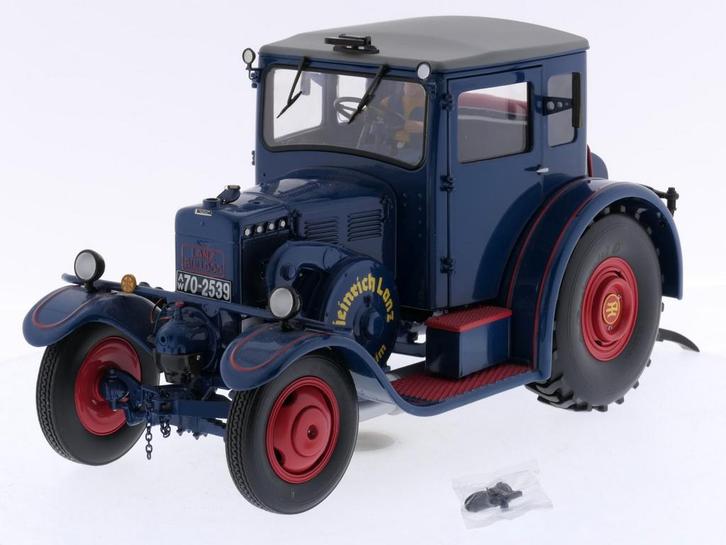 Schaal 1:18 Schuco 00120 Lanz Eilbulldog met gesloten cab..., Hobby en Vrije tijd, Modelbouw | Auto's en Voertuigen, Gebruikt