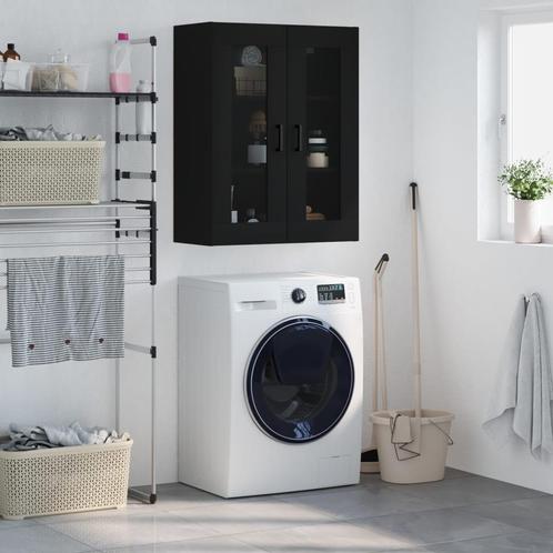 vidaXL Hangkast 69,5x34x90 cm zwart, Huis en Inrichting, Kasten | Dressoirs, Nieuw, Verzenden