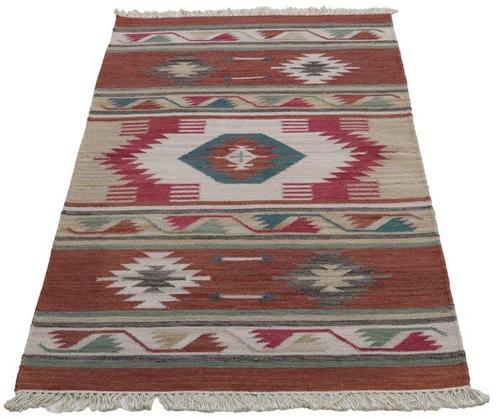Kelim - Vloerkleed - 160 cm - 90 cm - Natuurf Colin, Huis en Inrichting, Stoffering | Tapijten en Vloerkleden