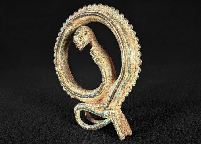 Male ancestor in wheel - sculptuur - Nommo - Afrikaanse, Antiek en Kunst, Kunst | Niet-Westerse kunst