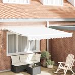 vidaXL Handmatig Omlapbaar Ligbed Wit 300x250 cm, Tuin en Terras, Verzenden, Nieuw