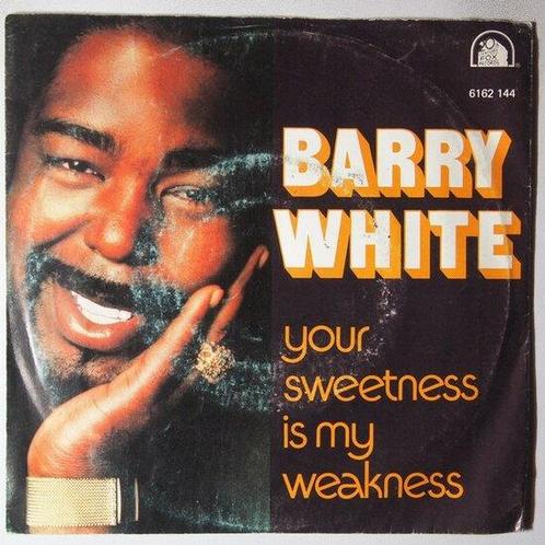Barry White - Your sweetness is my weakness - Single, CD & DVD, Vinyles Singles, Single, Pop