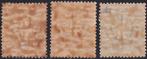 Koninkrijk Italië 1896/97 - Stemma Serie Completa Sass S.9, Gestempeld