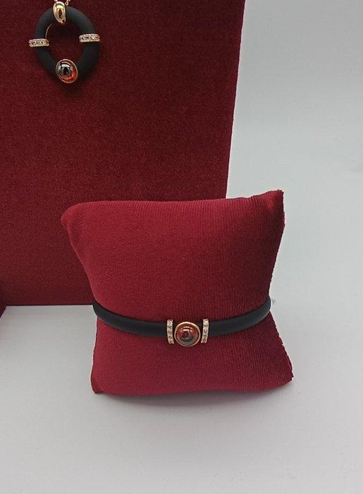 Zilver - 3-delige sieradenset - ketting, armband, ring, Antiek en Kunst, Curiosa en Brocante