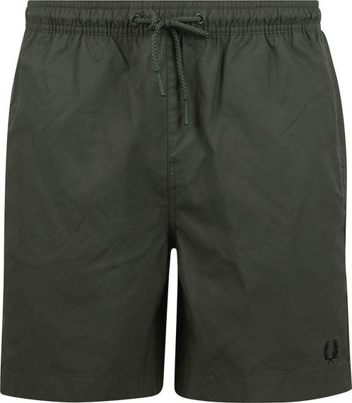 Fred Perry Zwembroek Donkergroen maat Maat 52/54 (L) Heren, Kleding | Heren, Broeken en Pantalons, Nieuw, Maat 52/54 (L), Verzenden