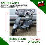 Capri Santini Scooter – A & B-Klasse | Nu op voorraad!, Fietsen en Brommers, Nieuw, Benzine