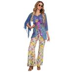 Hippie Kostuum Dames Flowers, Kleding | Dames, Verzenden, Nieuw