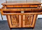 Commode - Ronce de noyer - Écrire Kommode en partie massive