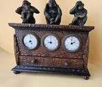 Horloges de table/bureau - Style antique - Cuir de crocodile
