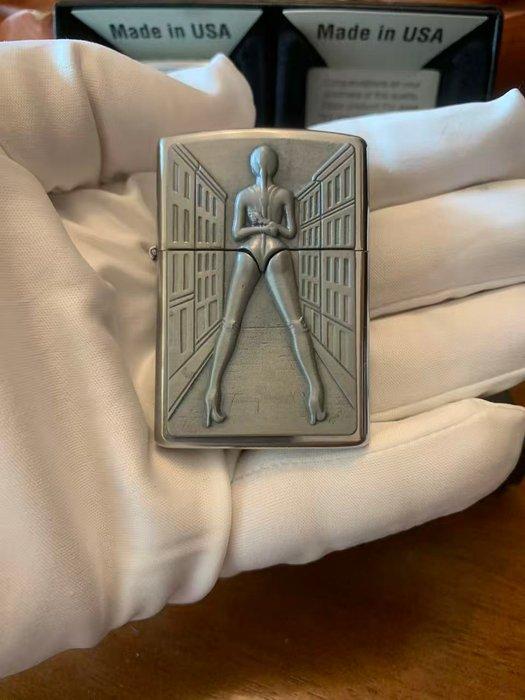 Zippo - Zonder Minimumprijs - Aansteker - Staal (roestvrij), Verzamelen, Rookartikelen, Aanstekers en Luciferdoosjes