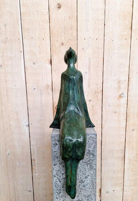 sculptuur, Sterrenkijker - 52 cm - Brons, Antiek en Kunst, Curiosa en Brocante