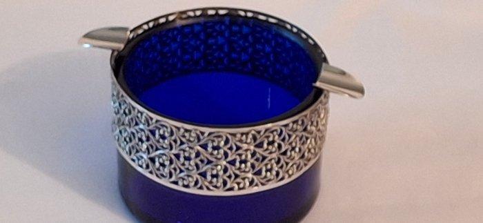 Asbak (2) - Twee Asbakken, één geheel zilver en één, Antiek en Kunst, Antiek | Zilver en Goud