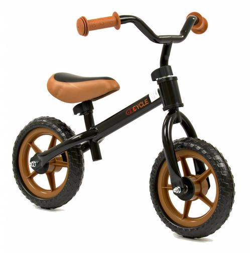 2Cycle Loopfiets - Zwart-Bruin - Balance bike - Speelgoed, Fietsen en Brommers, Fietsen | Kinderfietsjes, Nieuw, Verzenden