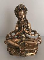 Magnifique statuette de Bodhissatva Guan Yin en position de, Antiquités & Art