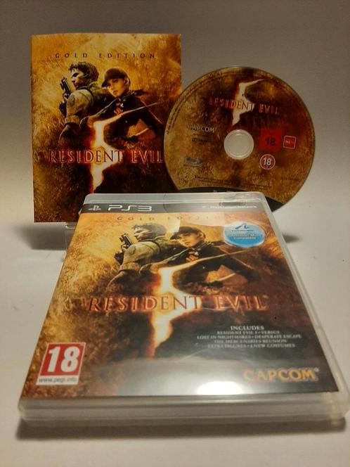 Resident Evil 5 Gold Edition Playstation 3, Games en Spelcomputers, Games | Sony PlayStation 3, Zo goed als nieuw, Ophalen of Verzenden