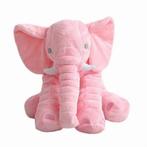 Grote knuffel olifant - pluche knuffel kussen - roze, Kinderen en Baby's, Speelgoed | Knuffels en Pluche, Ophalen of Verzenden