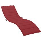 Tuinkussen Ligbed 200x70 cm Wijnrood - 40% Korting! OP=OP, Tuin en Terras, Tuinmeubel-accessoires, Verzenden, Nieuw