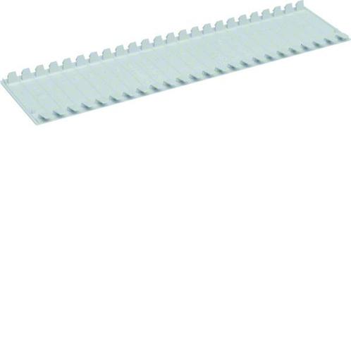 Hager Universele Blindstrip 12 Module Grijs RAL7035 - VZ415, Doe-het-zelf en Bouw, Elektriciteit en Kabels, Verzenden