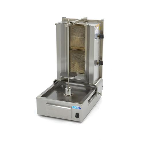Shoarma Grill - 2 Branders - 20 Kg Vlees - Gas, Zakelijke goederen, Horeca | Keukenapparatuur, Nieuw in verpakking, Verzenden