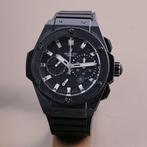 Hublot - King Power Split Second Power Reserve Black Ceramic, Handtassen en Accessoires, Horloges | Heren, Nieuw