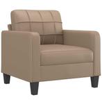 Fauteuil Kunstleer Cappuccino | Tweede Kansje | Comfortab..., Verzenden, Nieuw, 75 tot 100 cm, 75 tot 100 cm