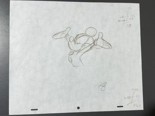 Walt Disney - Dessin danimation original de Mickey Mouse -, Verzamelen, Disney