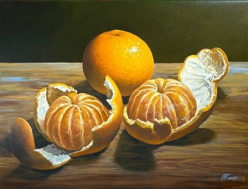 Sergey Kolodyazhniy (XX-XXI) - Tangerines, Antiek en Kunst, Curiosa en Brocante