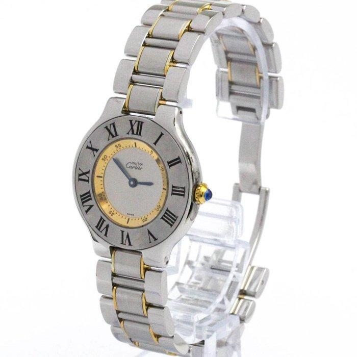 Cartier - Must 21 de Cartier - W10074R6 - Dames - 2020+, Handtassen en Accessoires, Horloges | Heren