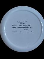 Atelier de Sègries Moustiers - Zao Wou Ki - Assiette murale