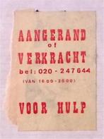 Hulplijn voor misbruik op poster (lijst optie, Posters), Verzenden, Nieuw, Overige onderwerpen, Met lijst