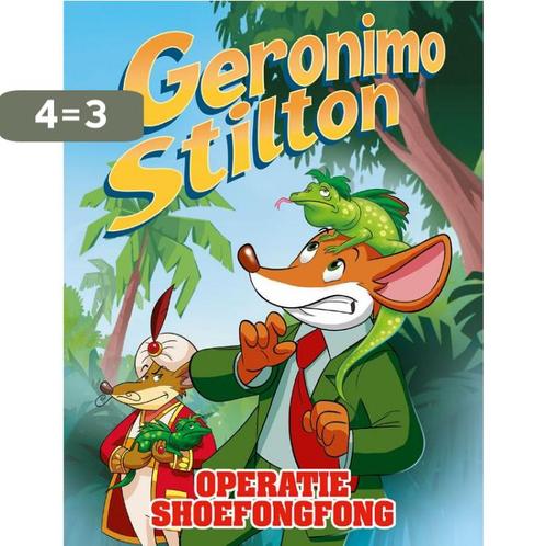 Operatie Shoefongfong 9789085924845 Geronimo Stilton, Boeken, Stripverhalen, Gelezen, Verzenden