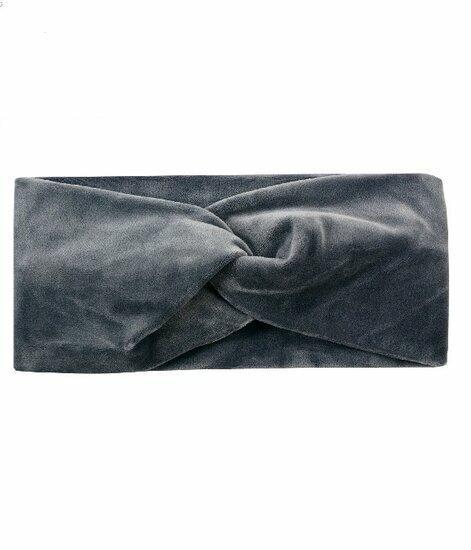 Haarband Twist 12cm – Effen Kleur – Velvet Stof – Grijs, Handtassen en Accessoires, Uiterlijk | Haarverzorging