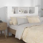 vidaXL Hoofdbordkast 140x18,5x104,5 cm wit, Huis en Inrichting, Slaapkamer | Bedden, Verzenden, Nieuw