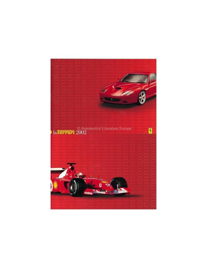 2002 FERRARI LA FERRARI BROCHURE ITALIAANS / ENGELS, Boeken, Auto's | Folders en Tijdschriften, Ophalen of Verzenden