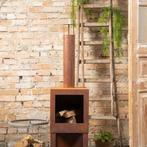 Kachel - Cortenstaal - Tuin Haard - Kachel