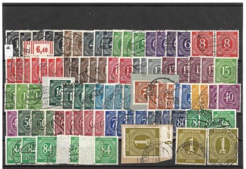 Occupation alliée - Allemagne 1946/1948 - Envoi complet de, Postzegels en Munten, Postzegels | Europa | Duitsland