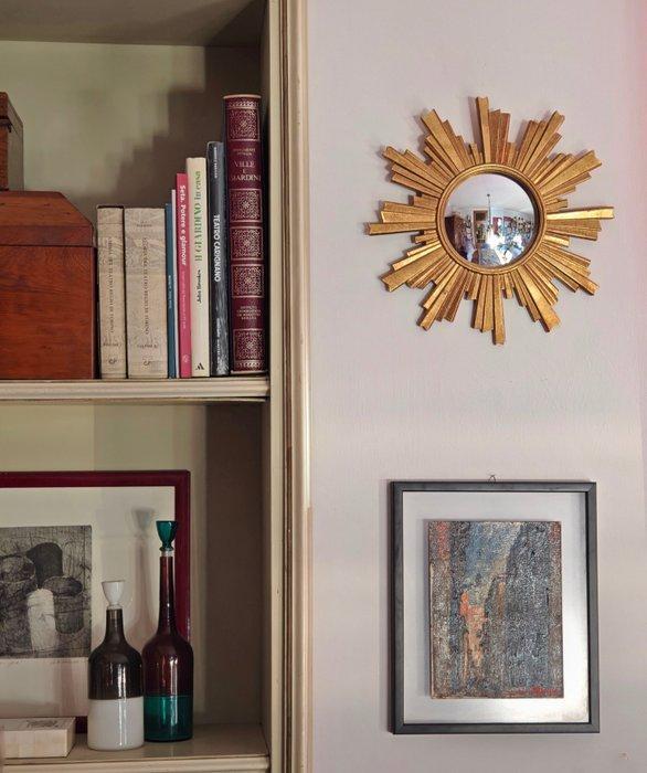 Wandspiegel- Witchs Eye / Convex / Butler - Glas, Hars -, Antiek en Kunst, Kunst | Designobjecten