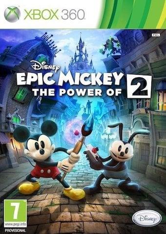 Disney Epic Mickey 2 the Power of Two (Xbox 360 Games), Games en Spelcomputers, Games | Xbox 360, Zo goed als nieuw, Ophalen of Verzenden