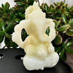 Afghaanse Jade Fijn gepolijste Afghaanse Jade Ganesha Beeld