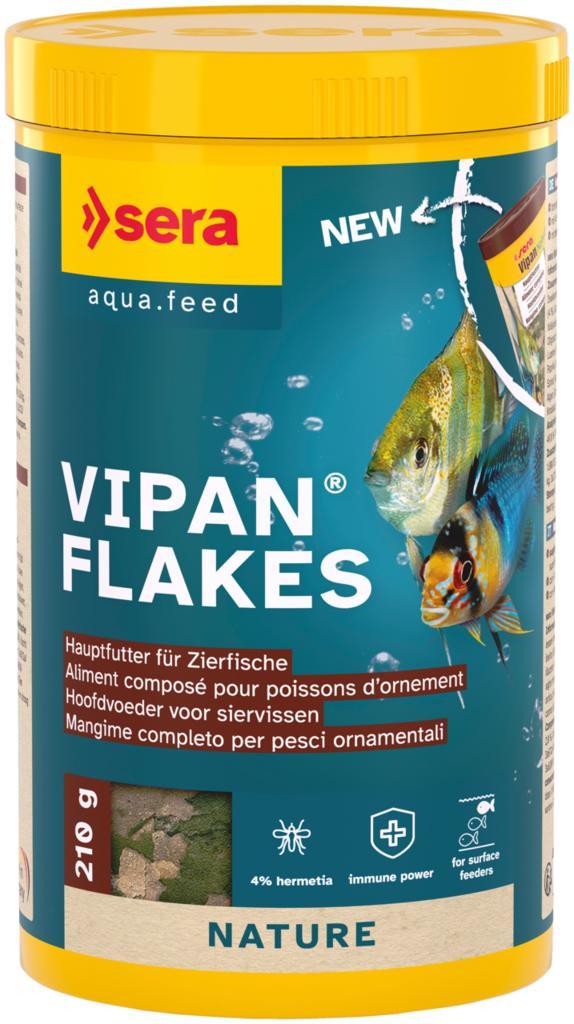 Sera Vipan Flakes 1000ml (Sera aquariumvoer), Dieren en Toebehoren, Vissen | Aquaria en Toebehoren, Overige typen, Nieuw, Ophalen of Verzenden