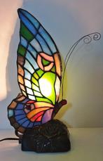 Staande lamp - Vlinder - Glas-in-lood