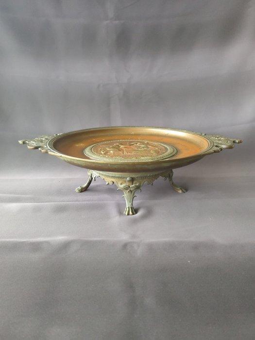 Ferdinand Le Villain - Tafelmiddenstuk - Gepatineerd brons -, Antiek en Kunst, Antiek | Meubels | Stoelen en Sofa's