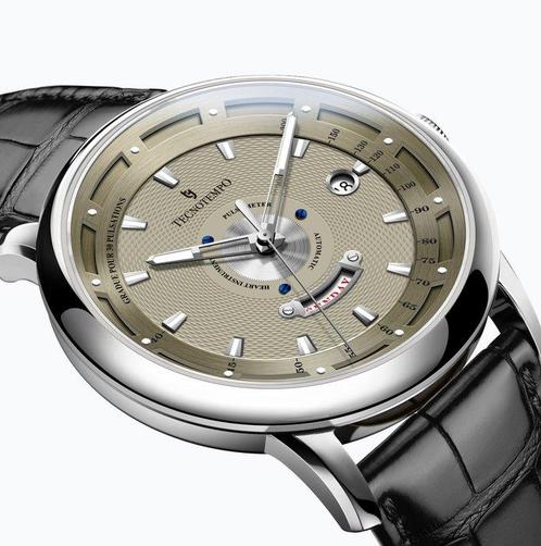 Tecnotempo - Automatic - Pulsometer Gradue Pour 30, Handtassen en Accessoires, Horloges | Heren