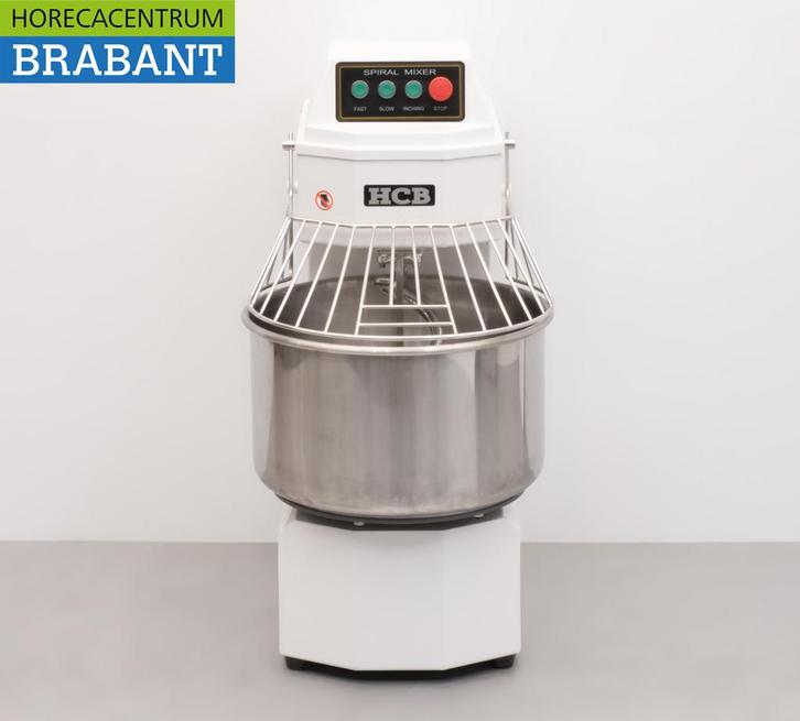 Pétrin spirale HCB en acier inoxydable 50 litres 230V Horeca, Zakelijke goederen, Horeca | Keukenapparatuur, Verzenden