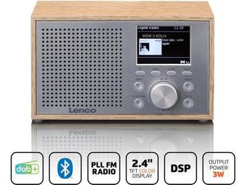 Veiling - Lenco DAR-017WD Radio op Batterijen - DAB Radio /B beschikbaar voor biedingen