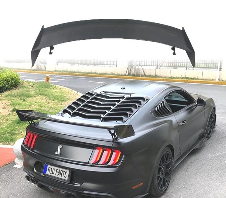 AILERON SPOILER FORD MUSTANG 15-21 LOOK GT500 ABS NOIR, Auto-onderdelen, Carrosserie, Verzenden