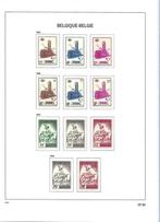 Belgique 1954/1965 - la période complète des timbres, Postzegels en Munten, Gestempeld