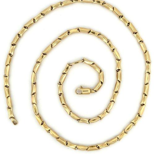 Handmade - Collier - 16.2 g - 18 carats Or jaune, Handtassen en Accessoires, Kettingen